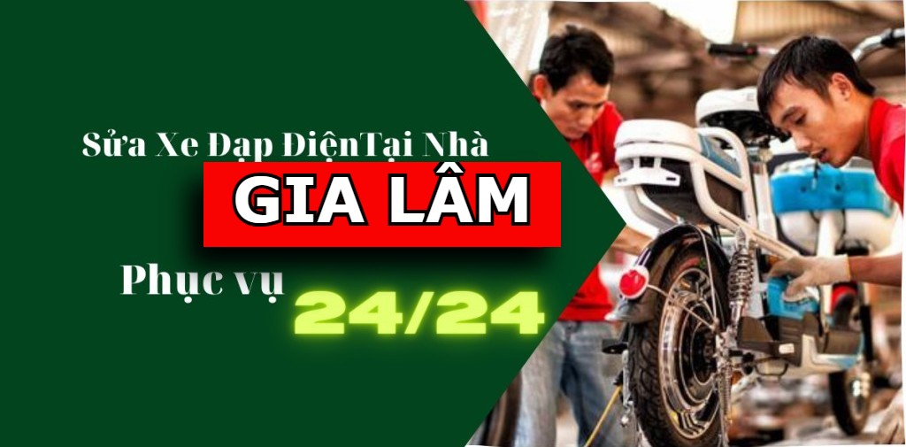 Sửa xe đạp điện, xe máy điện tại nhà huyện Gia Lâm – Gọi là đến, sửa tận chỗ