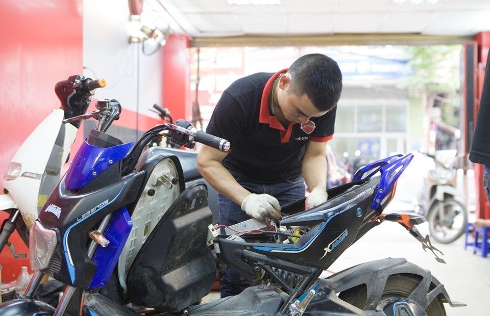 nhân viên giỏi sửa chữa xe điện tận nhà ở Đan Phượng 