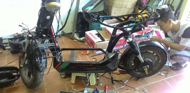 dịch vụ sửa chữa xe điện ở Đan Phượng 